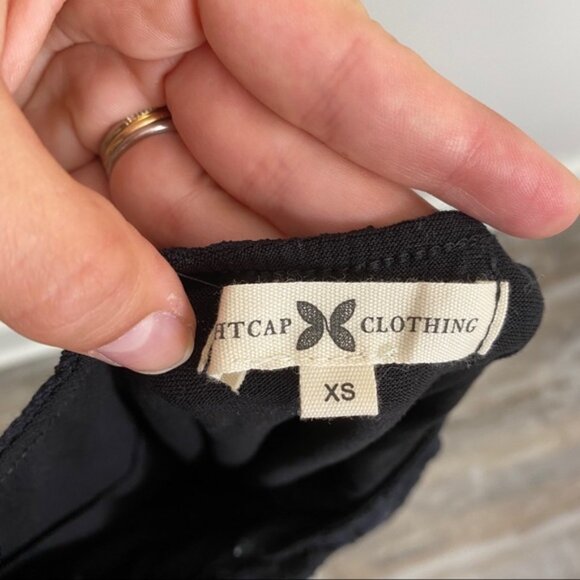 [Nightcap Clothing] Black Victorian Lace Dress - Picture 4 of 4